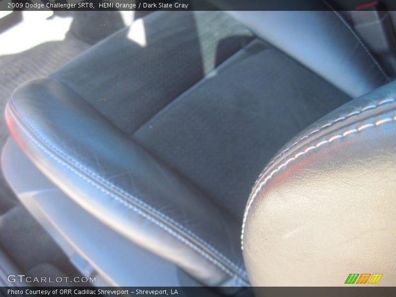 HEMI Orange / Dark Slate Gray 2009 Dodge Challenger SRT8