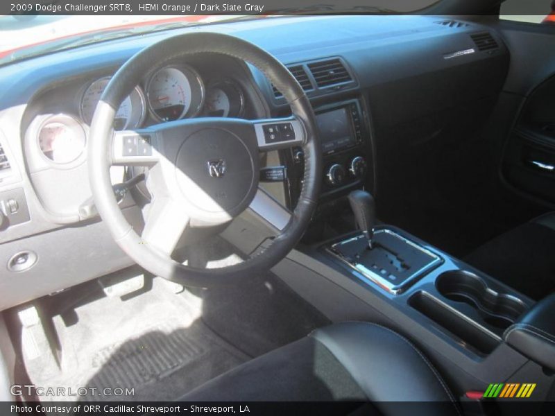 HEMI Orange / Dark Slate Gray 2009 Dodge Challenger SRT8