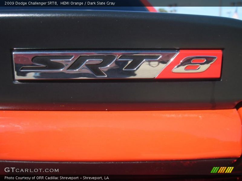 HEMI Orange / Dark Slate Gray 2009 Dodge Challenger SRT8