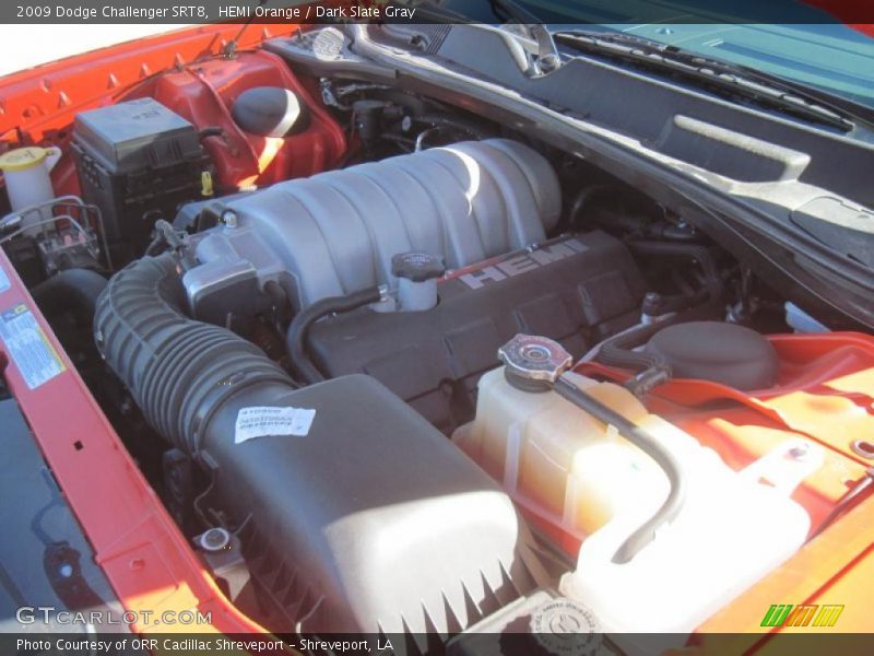 HEMI Orange / Dark Slate Gray 2009 Dodge Challenger SRT8