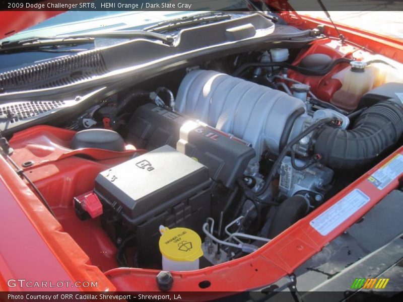 HEMI Orange / Dark Slate Gray 2009 Dodge Challenger SRT8