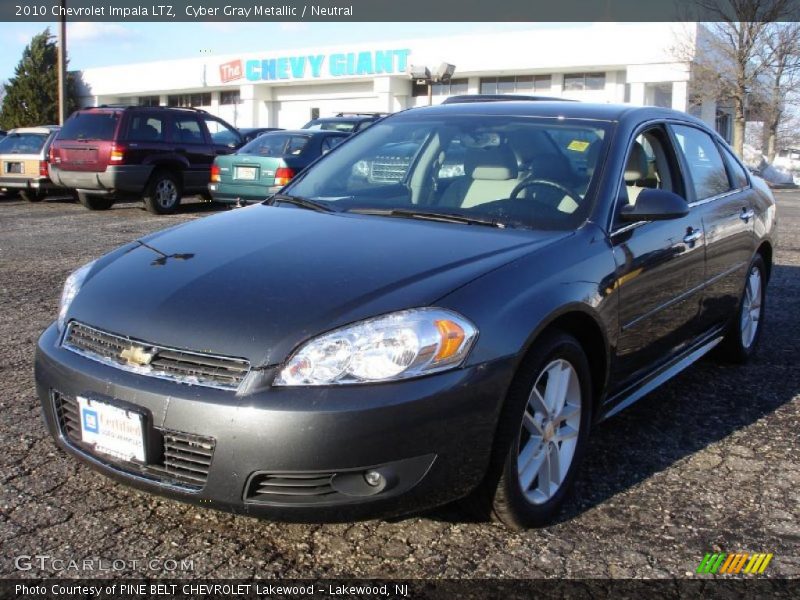 Cyber Gray Metallic / Neutral 2010 Chevrolet Impala LTZ