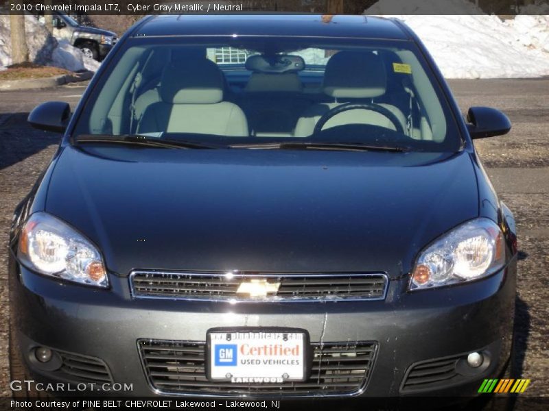 Cyber Gray Metallic / Neutral 2010 Chevrolet Impala LTZ