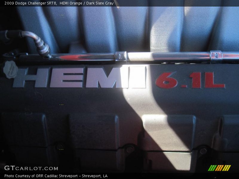 HEMI Orange / Dark Slate Gray 2009 Dodge Challenger SRT8