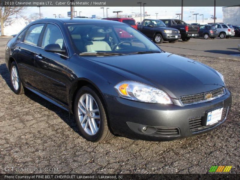 Cyber Gray Metallic / Neutral 2010 Chevrolet Impala LTZ