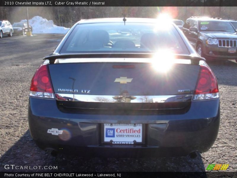 Cyber Gray Metallic / Neutral 2010 Chevrolet Impala LTZ