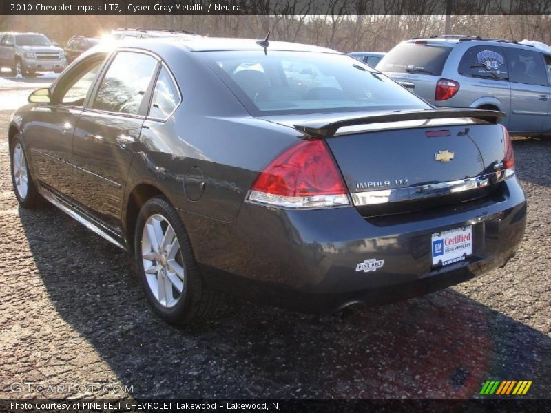 Cyber Gray Metallic / Neutral 2010 Chevrolet Impala LTZ