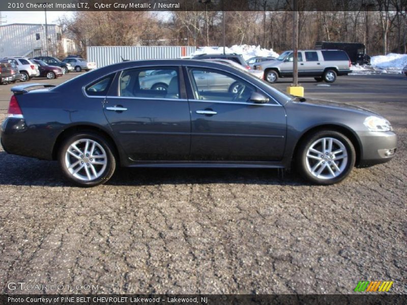Cyber Gray Metallic / Neutral 2010 Chevrolet Impala LTZ