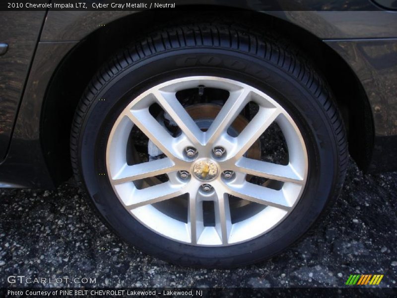 Cyber Gray Metallic / Neutral 2010 Chevrolet Impala LTZ