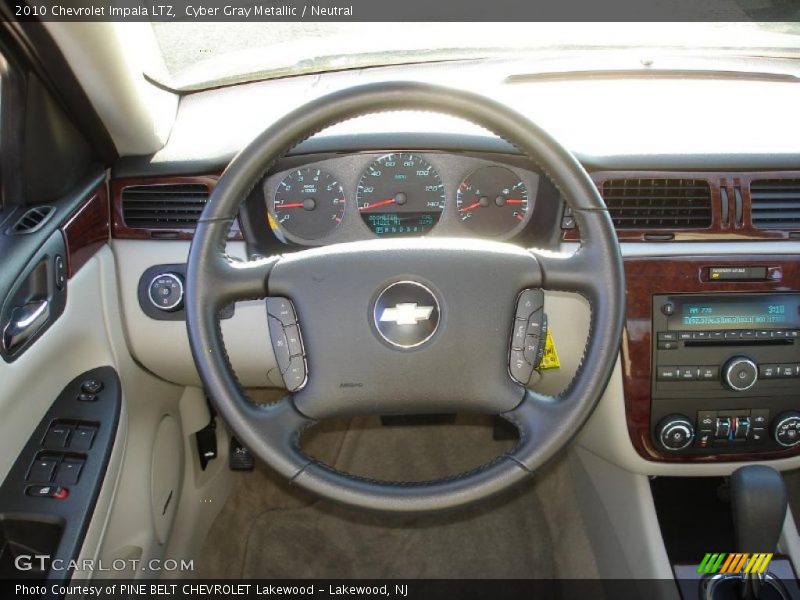 Cyber Gray Metallic / Neutral 2010 Chevrolet Impala LTZ