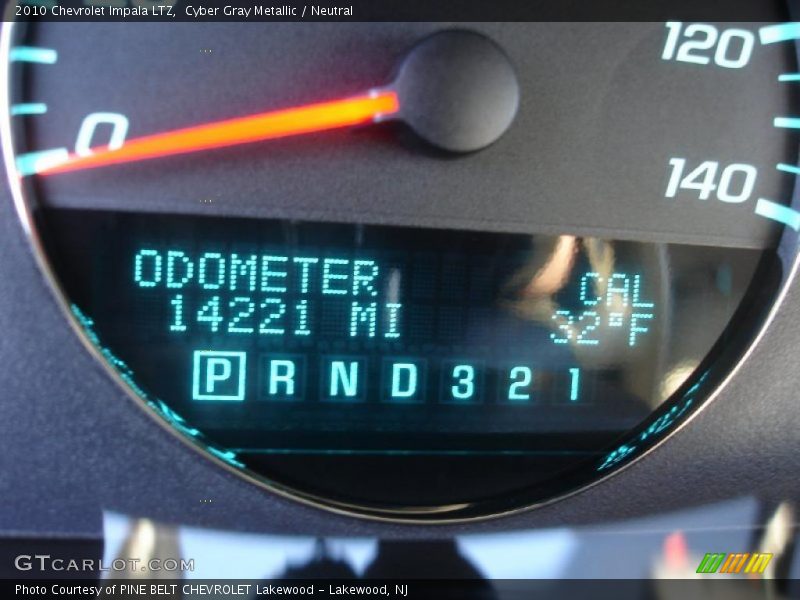 Cyber Gray Metallic / Neutral 2010 Chevrolet Impala LTZ