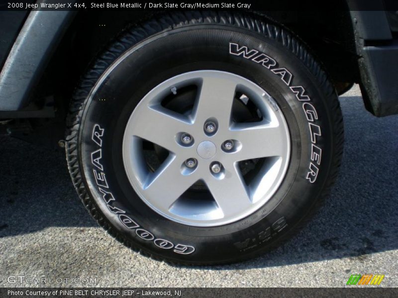  2008 Wrangler X 4x4 Wheel