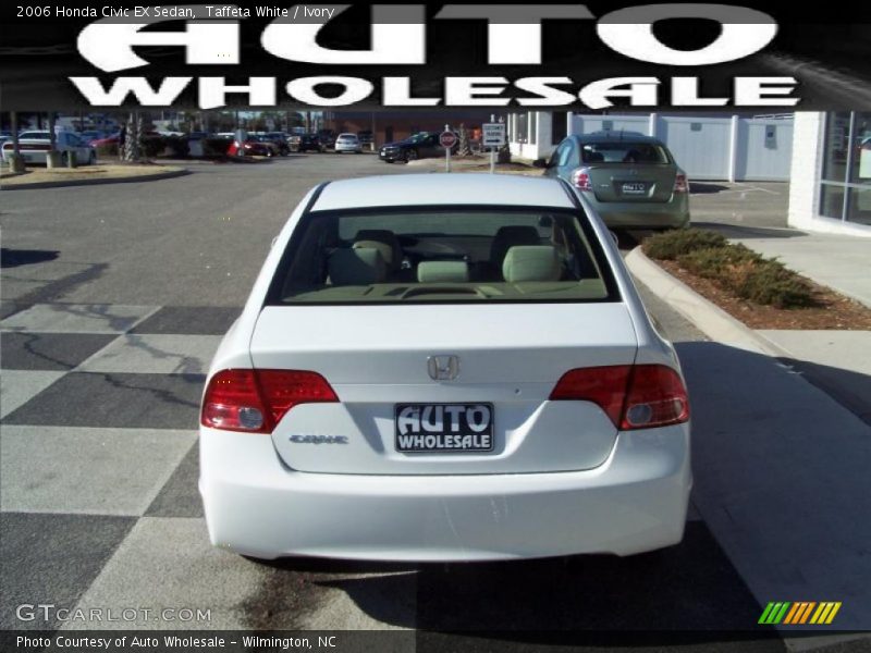 Taffeta White / Ivory 2006 Honda Civic EX Sedan