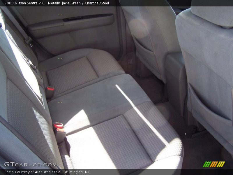 Metallic Jade Green / Charcoal/Steel 2008 Nissan Sentra 2.0
