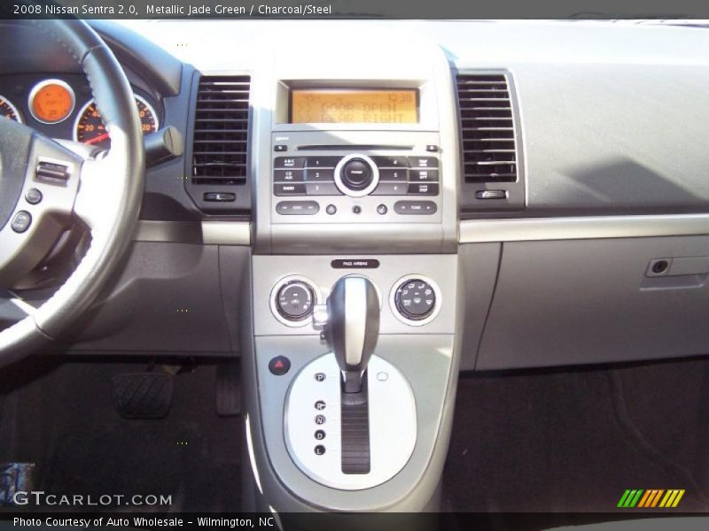 Metallic Jade Green / Charcoal/Steel 2008 Nissan Sentra 2.0