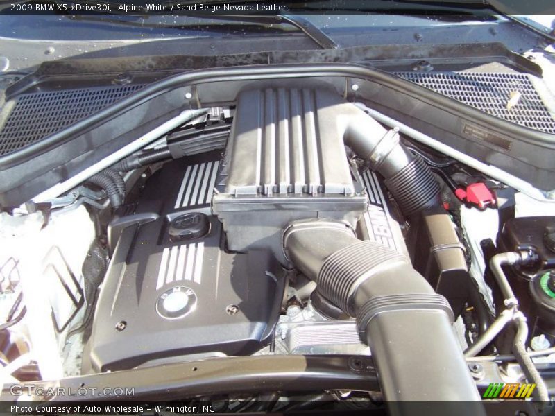 Alpine White / Sand Beige Nevada Leather 2009 BMW X5 xDrive30i