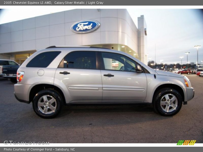 Galaxy Silver Metallic / Light Gray 2005 Chevrolet Equinox LS AWD