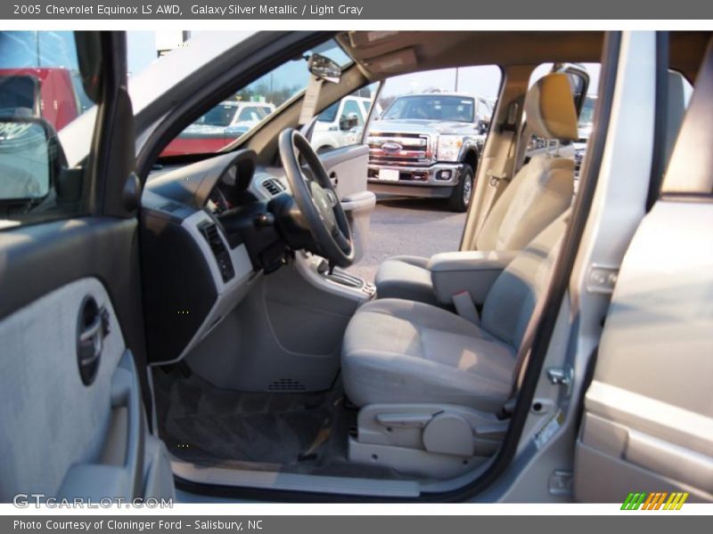 Galaxy Silver Metallic / Light Gray 2005 Chevrolet Equinox LS AWD