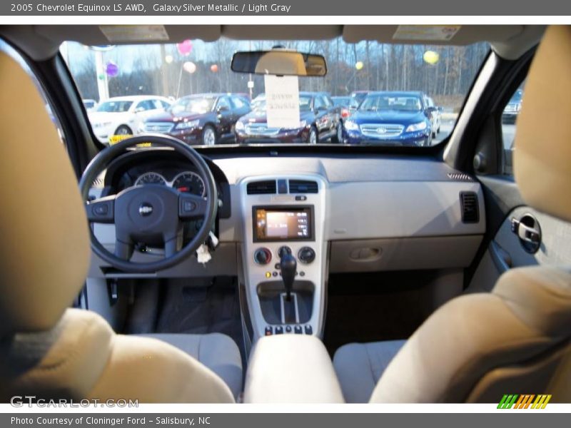 Galaxy Silver Metallic / Light Gray 2005 Chevrolet Equinox LS AWD