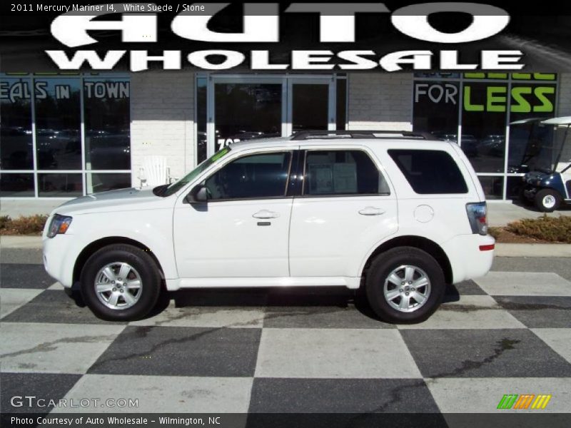 White Suede / Stone 2011 Mercury Mariner I4
