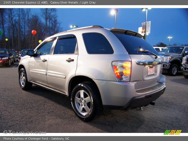 Galaxy Silver Metallic / Light Gray 2005 Chevrolet Equinox LS AWD