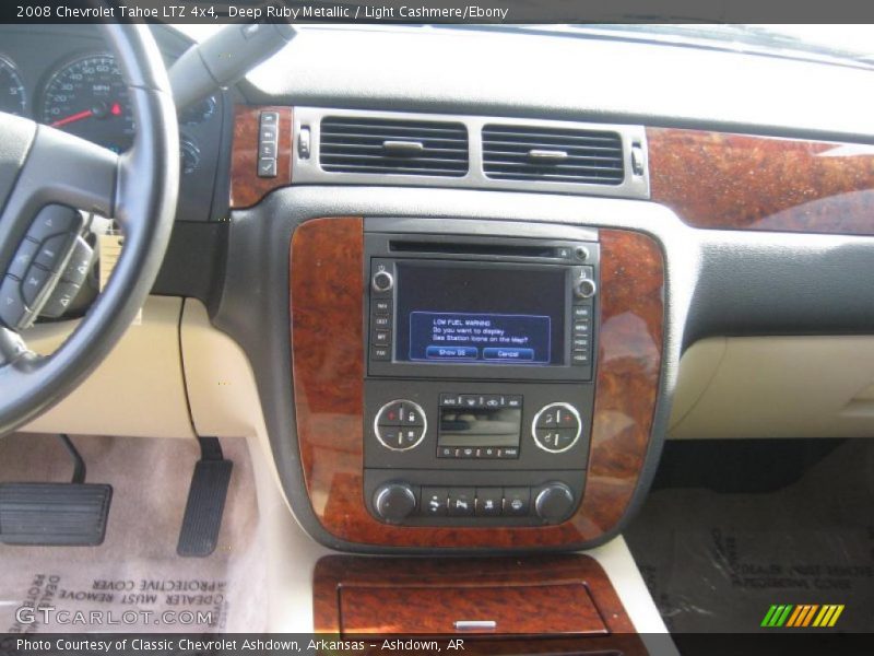 Deep Ruby Metallic / Light Cashmere/Ebony 2008 Chevrolet Tahoe LTZ 4x4