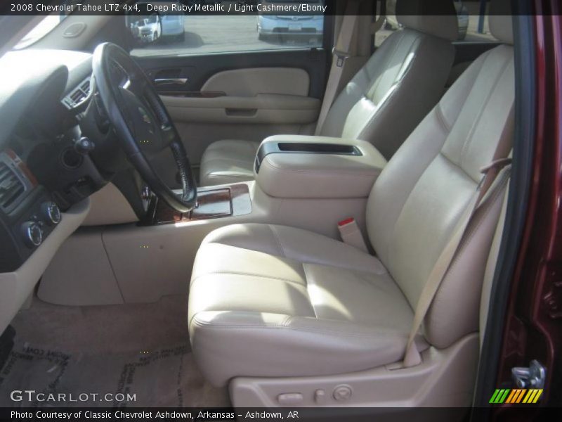 Deep Ruby Metallic / Light Cashmere/Ebony 2008 Chevrolet Tahoe LTZ 4x4