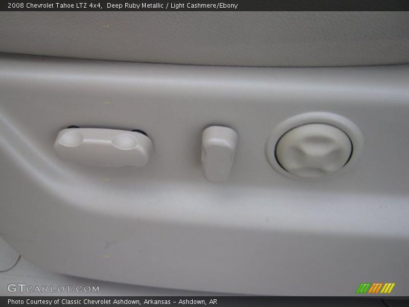 Deep Ruby Metallic / Light Cashmere/Ebony 2008 Chevrolet Tahoe LTZ 4x4