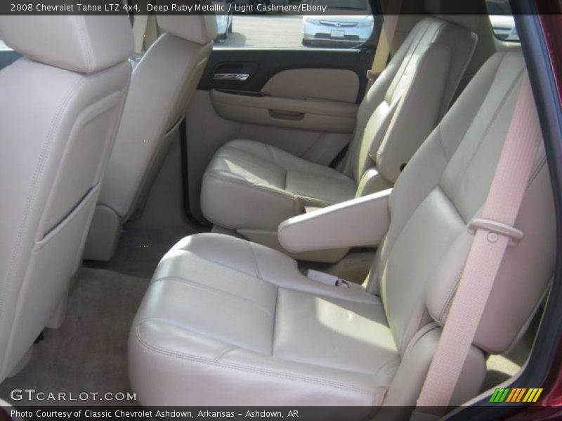Deep Ruby Metallic / Light Cashmere/Ebony 2008 Chevrolet Tahoe LTZ 4x4