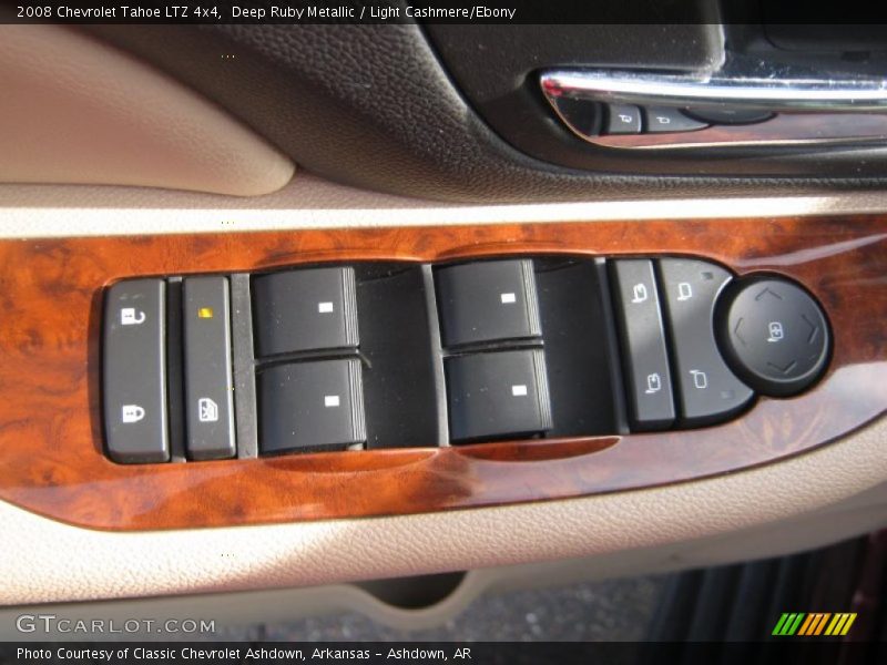 Deep Ruby Metallic / Light Cashmere/Ebony 2008 Chevrolet Tahoe LTZ 4x4