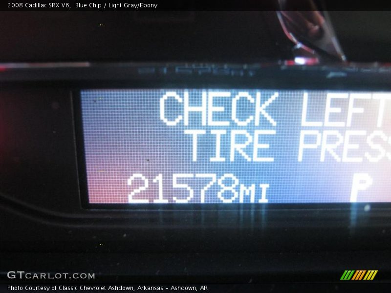 Blue Chip / Light Gray/Ebony 2008 Cadillac SRX V6