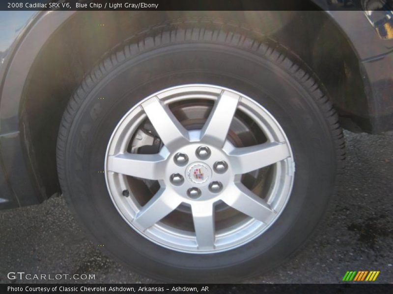 Blue Chip / Light Gray/Ebony 2008 Cadillac SRX V6