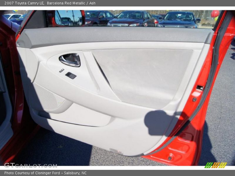Barcelona Red Metallic / Ash 2007 Toyota Camry LE
