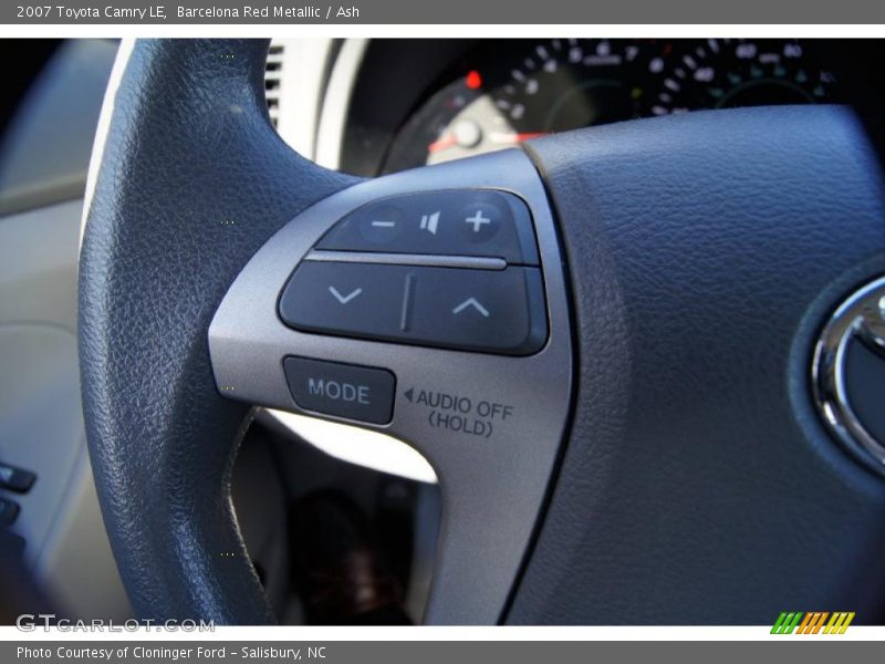 Barcelona Red Metallic / Ash 2007 Toyota Camry LE