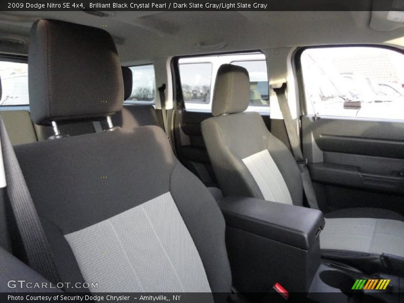 Brilliant Black Crystal Pearl / Dark Slate Gray/Light Slate Gray 2009 Dodge Nitro SE 4x4