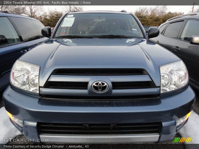 Pacific Blue Metallic / Stone 2004 Toyota 4Runner SR5 4x4