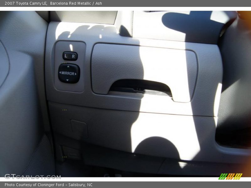 Barcelona Red Metallic / Ash 2007 Toyota Camry LE