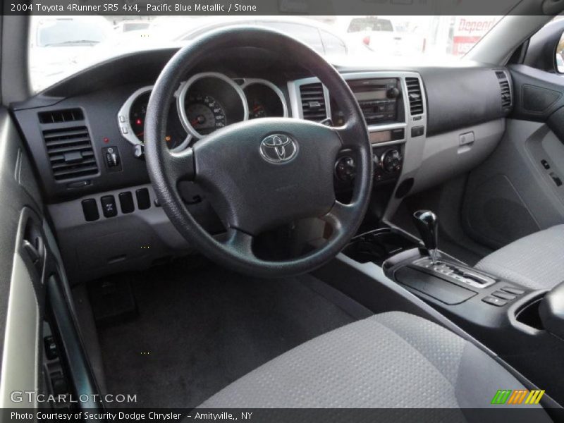 Pacific Blue Metallic / Stone 2004 Toyota 4Runner SR5 4x4