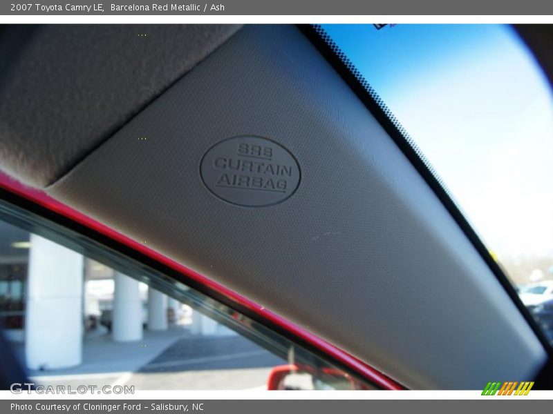 Barcelona Red Metallic / Ash 2007 Toyota Camry LE