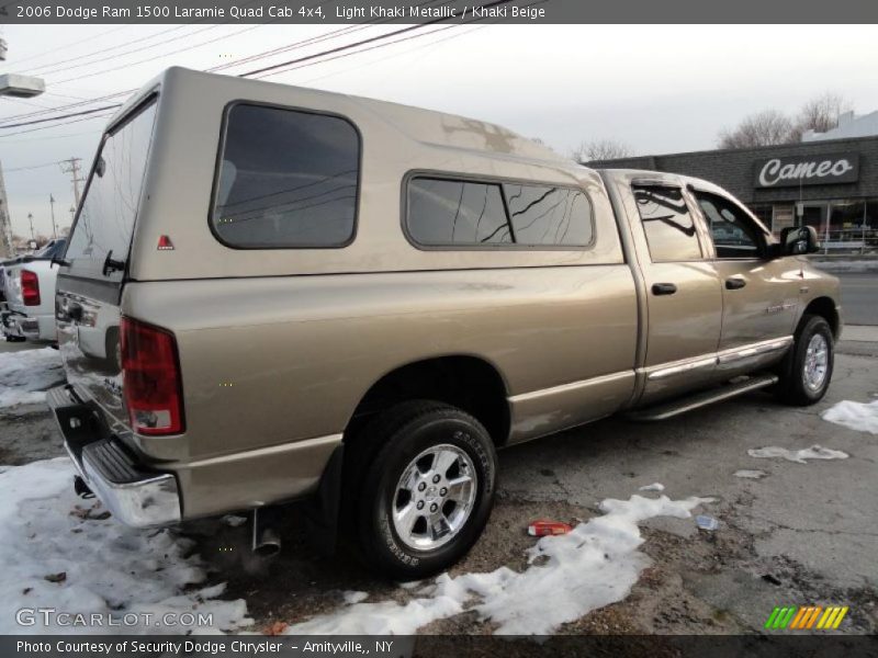 Light Khaki Metallic / Khaki Beige 2006 Dodge Ram 1500 Laramie Quad Cab 4x4