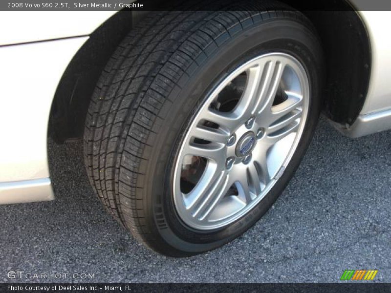 Silver Metallic / Graphite 2008 Volvo S60 2.5T