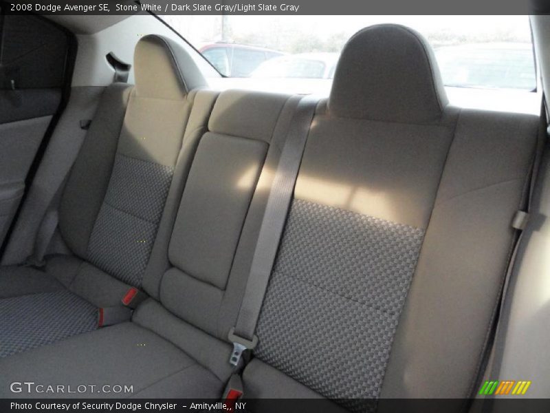 Stone White / Dark Slate Gray/Light Slate Gray 2008 Dodge Avenger SE