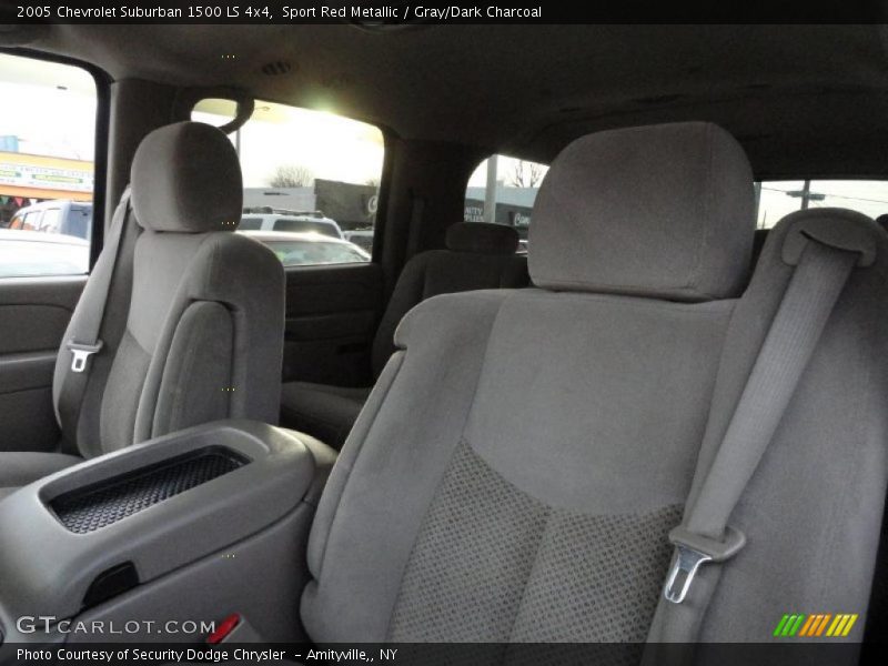Sport Red Metallic / Gray/Dark Charcoal 2005 Chevrolet Suburban 1500 LS 4x4