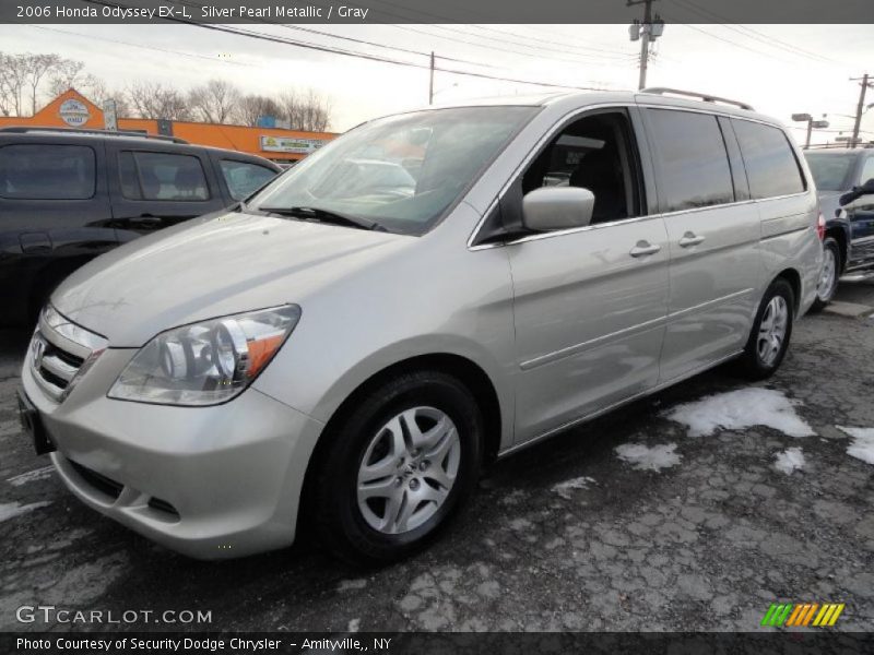 Silver Pearl Metallic / Gray 2006 Honda Odyssey EX-L
