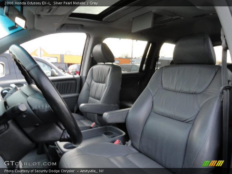 Silver Pearl Metallic / Gray 2006 Honda Odyssey EX-L