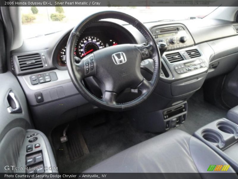 Silver Pearl Metallic / Gray 2006 Honda Odyssey EX-L