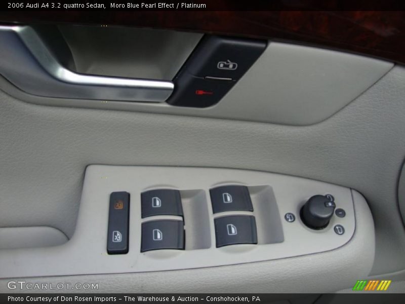 Moro Blue Pearl Effect / Platinum 2006 Audi A4 3.2 quattro Sedan