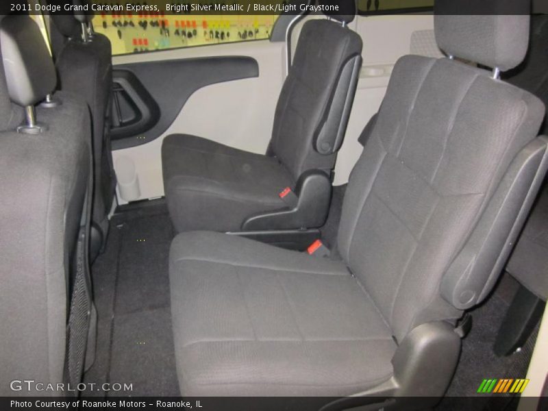 Bright Silver Metallic / Black/Light Graystone 2011 Dodge Grand Caravan Express