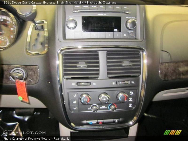 Bright Silver Metallic / Black/Light Graystone 2011 Dodge Grand Caravan Express