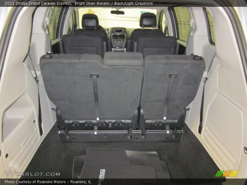 Bright Silver Metallic / Black/Light Graystone 2011 Dodge Grand Caravan Express